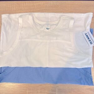 Old Navy Active Girls Go-Dry Tank Tops Set of 2 M
